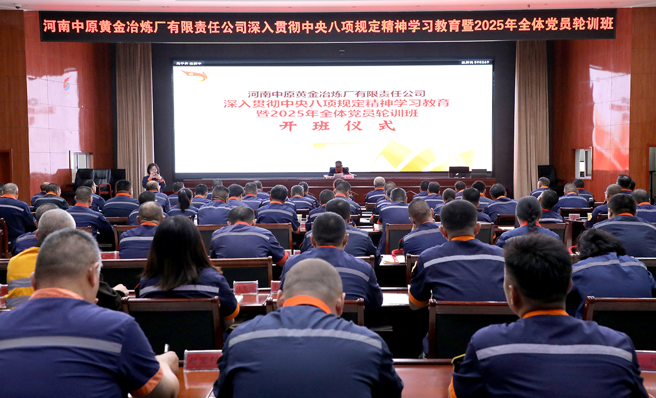 公司深入贯彻中央八项规定精神学习教育暨2025年全体党员轮训班顺利开班