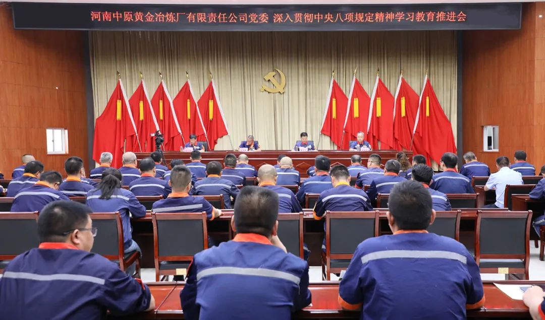 公司党委召开深入贯彻中央八项规定精神学习教育推进会